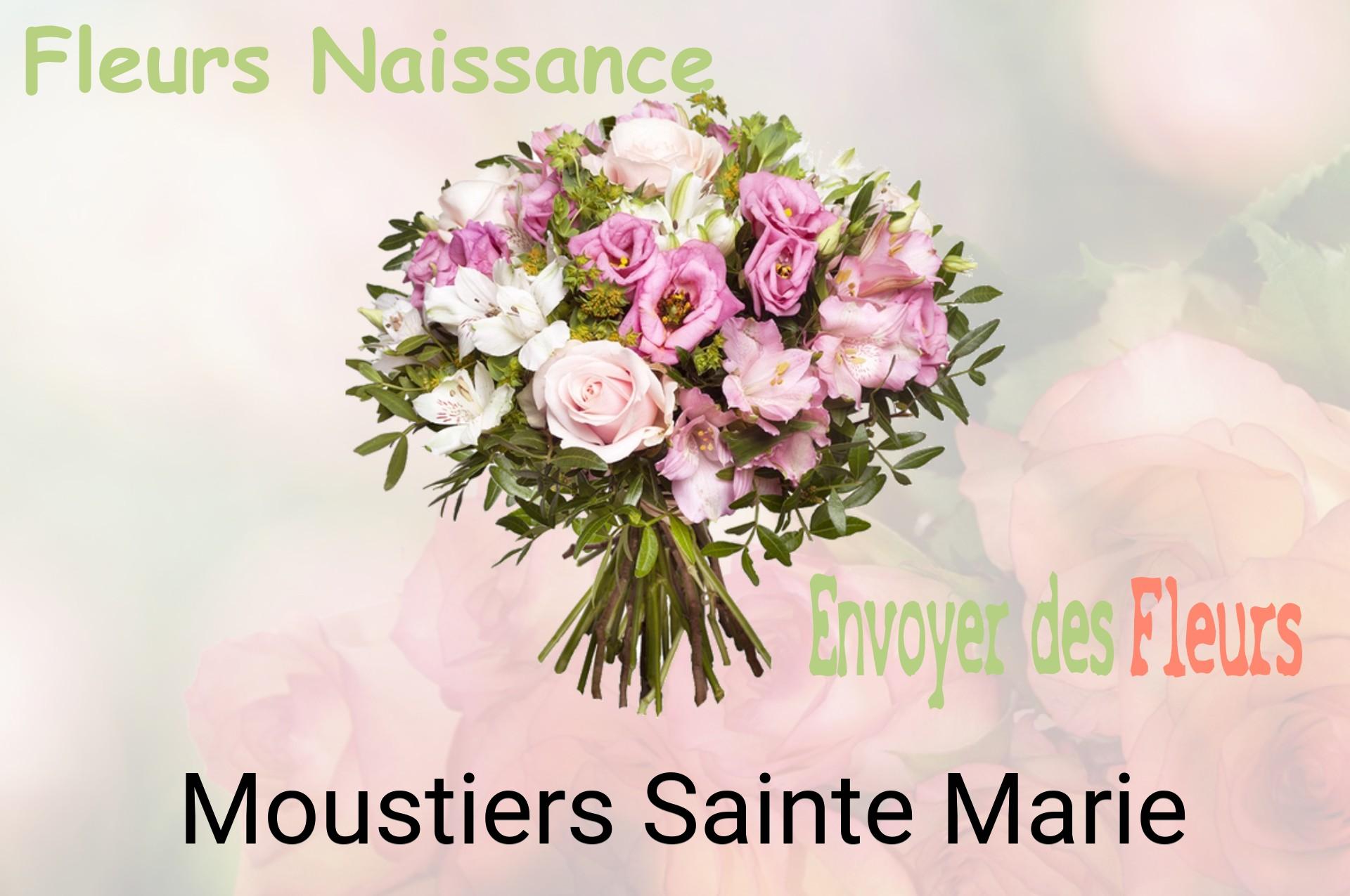 Bouquet de fleurs de naissance livré à Moustiers-Sainte-Marie